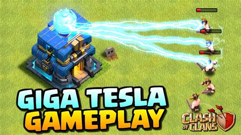 tesla clash of clans|clash of clans giga tesla.